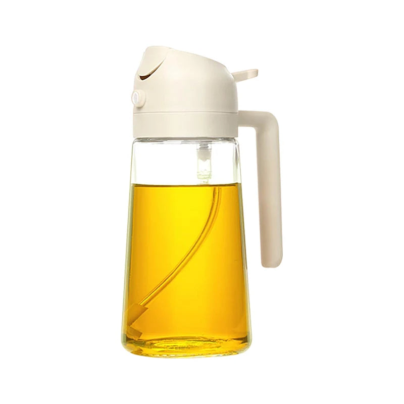 2-in-1 Oil Spray Bottle – Spray, Pour & Cook Smarter
